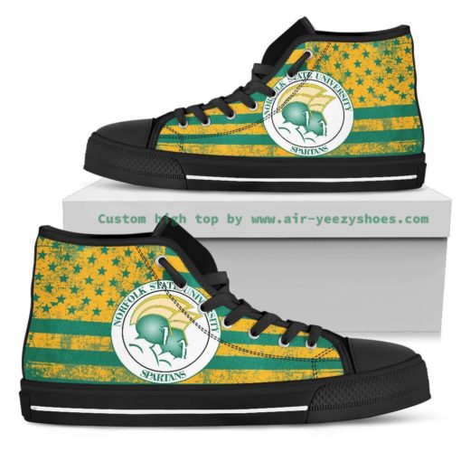 NCAA Norfolk State Spartans High Top Shoes