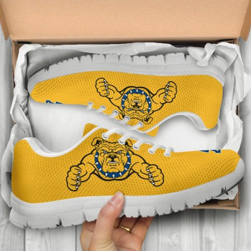 NCAA North Carolina A&ampampT Aggies Breathable Running Shoes – Sneakers