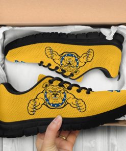 NCAA North Carolina A&ampampT Aggies Breathable Running Shoes - Sneakers