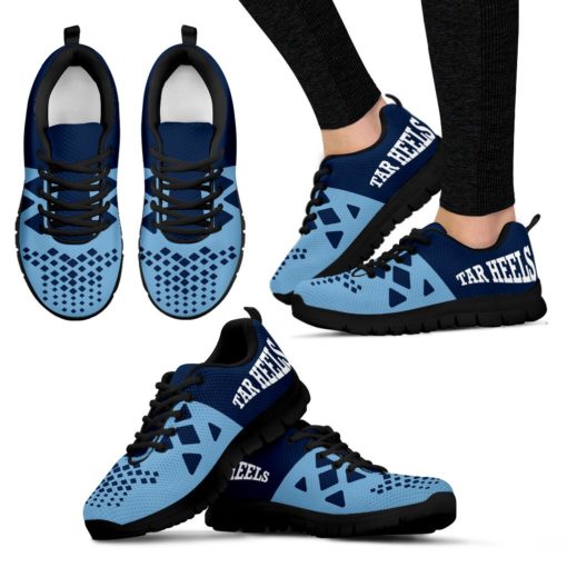 NCAA North Carolina Tar Heels Breathable Running Shoes AYZSNK214