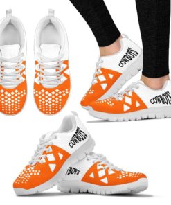 NCAA Oklahoma State Cowboys Breathable Running Shoes - Sneakers AYZSNK214