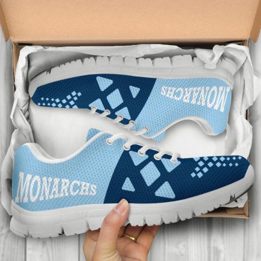 NCAA Old Dominion Monarchs Breathable Running Shoes AYZSNK214