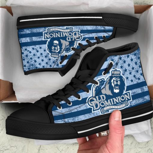 NCAA Old Dominion Monarchs High Top Shoes