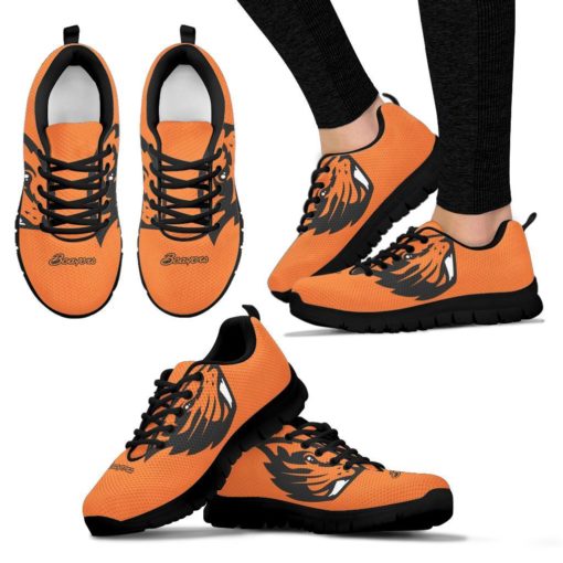 NCAA Oregon State Beavers Breathable Running Shoes - Sneakers