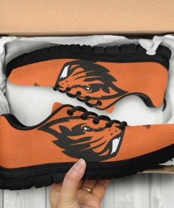 NCAA Oregon State Beavers Breathable Running Shoes - Sneakers