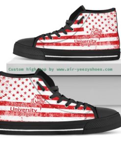 NCAA Pacific Boxers Canvas High Top Shoes