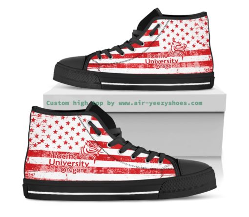 NCAA Pacific Boxers Canvas High Top Shoes