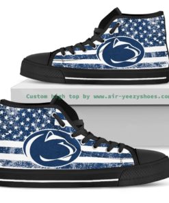 NCAA Penn State Nittany Lions Canvas High Top Shoes