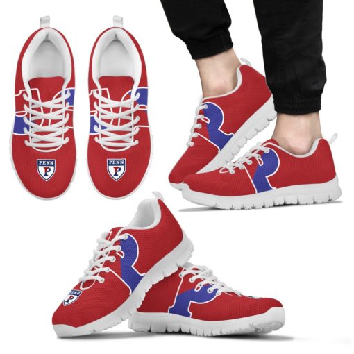 NCAA Pennsylvania Quakers Breathable Running Shoes