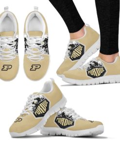 NCAA Purdue Boilermakers Breathable Running Shoes