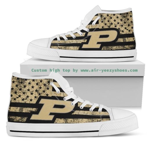NCAA Purdue Boilermakers High Top Shoes