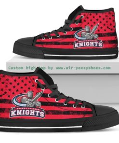 NCAA Queens College Knights High Top Shoes