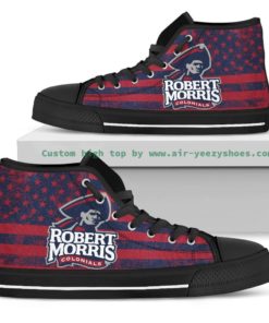 NCAA Robert Morris Colonials High Top Shoes