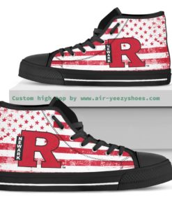 NCAA Rutgers Newark Scarlet Raiders High Top Shoes