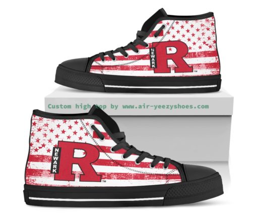 NCAA Rutgers Newark Scarlet Raiders High Top Shoes