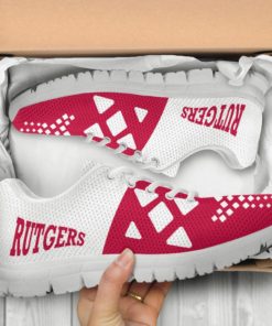 NCAA Rutgers Scarlet Knights Breathable Running Shoes - Sneakers AYZSNK214