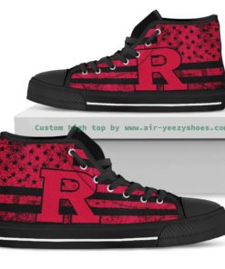 NCAA Rutgers Scarlet Knights High Top Shoes
