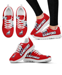 NCAA Samford Bulldogs Breathable Running Shoes