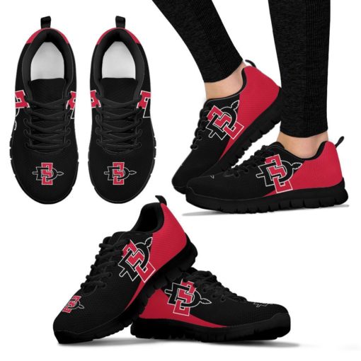 NCAA San Diego State Aztecs Breathable Running Shoes – Sneakers