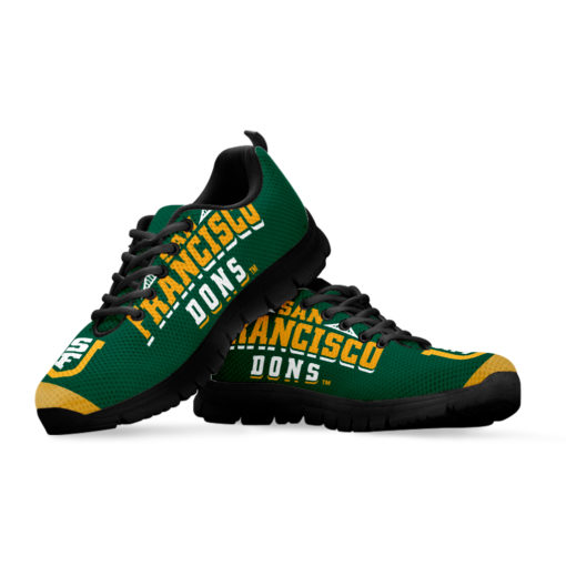 NCAA San Francisco Dons Breathable Running Shoes – Sneakers
