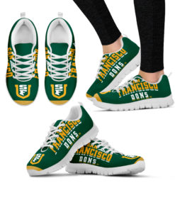NCAA San Francisco Dons Breathable Running Shoes - Sneakers