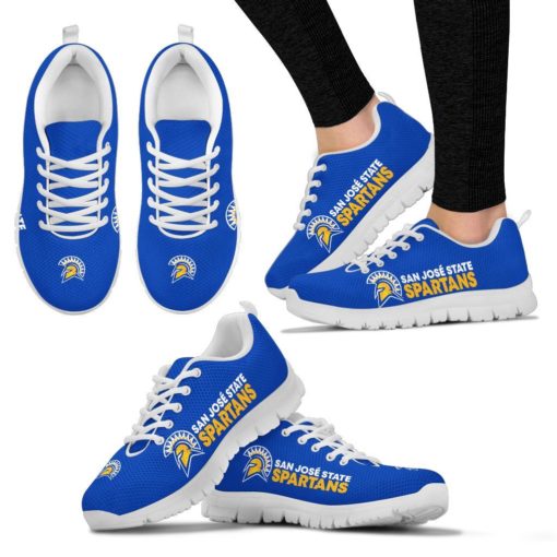 NCAA San Jose State Spartans Breathable Running Shoes