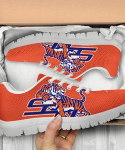 NCAA Savannah State Tigers Breathable Running Shoes - Sneakers