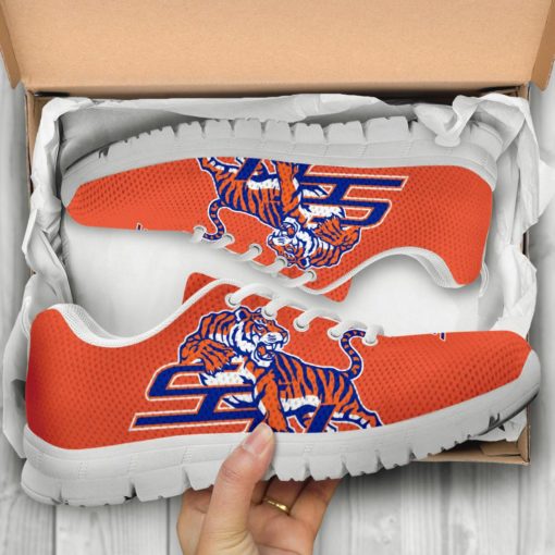 NCAA Savannah State Tigers Breathable Running Shoes – Sneakers
