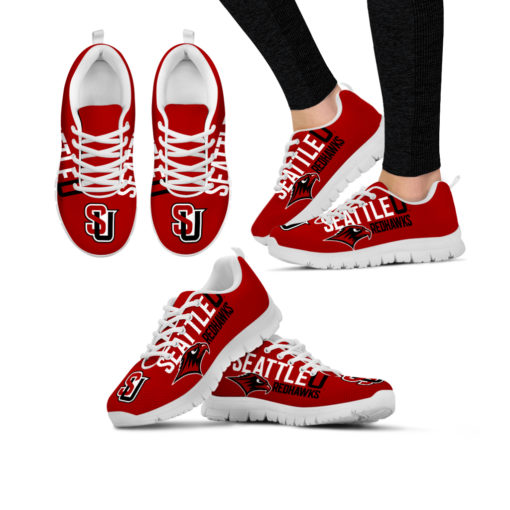 NCAA Seattle Redhawks Breathable Running Shoes