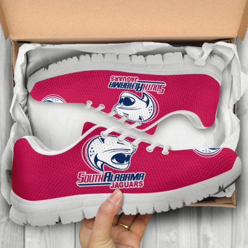 NCAA South Alabama Jaguars Breathable Running Shoes