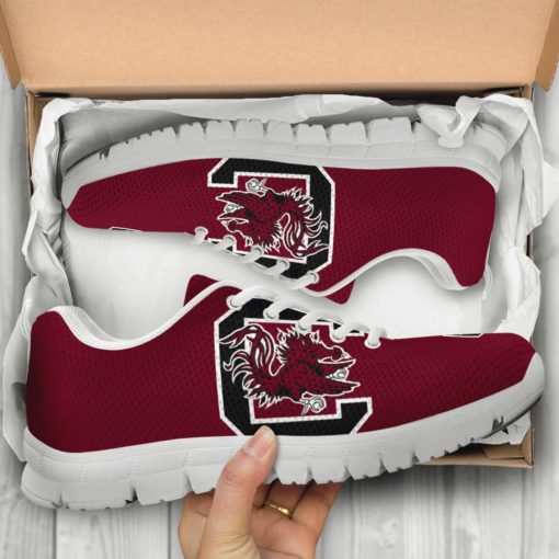 NCAA South Carolina Gamecocks Breathable Running Shoes