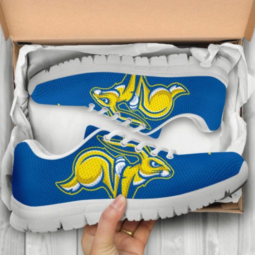 NCAA South Dakota State Jackrabbits Breathable Running Shoes