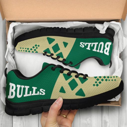 NCAA South Florida Bulls Breathable Running Shoes AYZSNK214