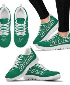 NCAA South Florida Bulls Breathable Running Shoes - Sneakers