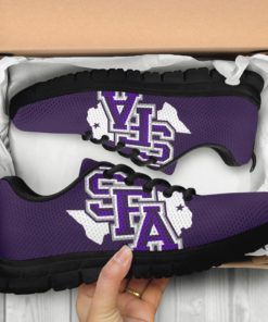 NCAA Stephen F. Austin Lumberjacks Breathable Running Shoes - Sneakers