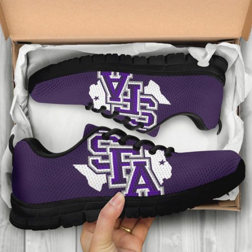 NCAA Stephen F. Austin Lumberjacks Breathable Running Shoes – Sneakers
