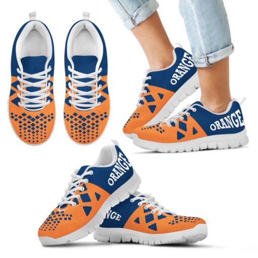 NCAA Syracuse Orange Breathable Running Shoes AYZSNK217