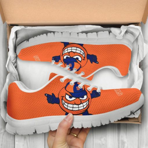 NCAA Syracuse Orange Breathable Running Shoes – Sneakers