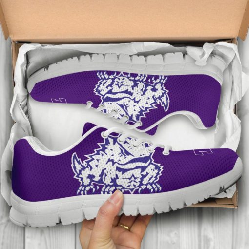 NCAA TCU Horned Frogs Breathable Running Shoes
