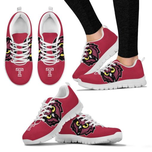 NCAA Temple Owls Breathable Running Shoes