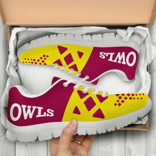 NCAA Temple Owls Breathable Running Shoes AYZSNK214