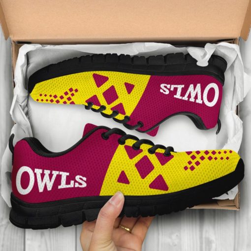 NCAA Temple Owls Breathable Running Shoes AYZSNK214