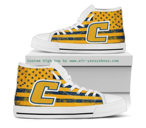 NCAA Tennessee Chattanooga Mocs Canvas High Top Shoes