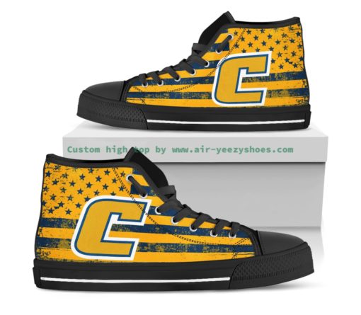 NCAA Tennessee Chattanooga Mocs Canvas High Top Shoes