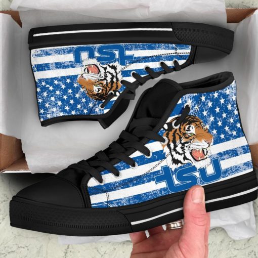 NCAA Tennessee State Tigers High Top Shoes