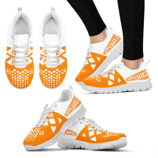 NCAA Tennessee Volunteers Breathable Running Shoes AYZSNK214