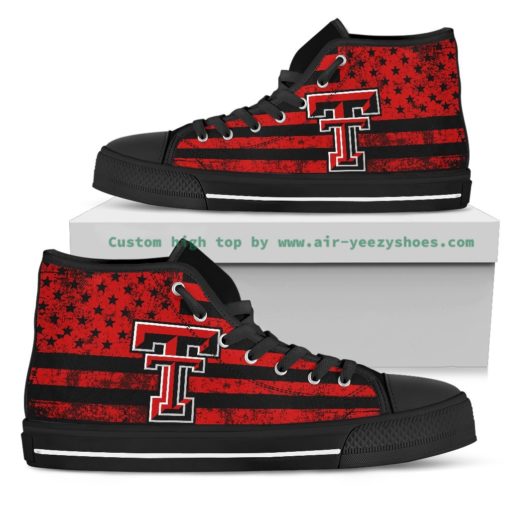 NCAA Texas Tech Red Raiders High Top Shoes