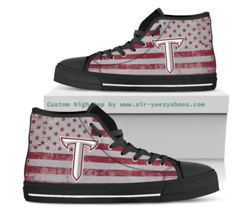 NCAA Troy Trojans Canvas High Top Shoes
