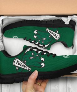 NCAA Tulane Green Wave Breathable Running Shoes