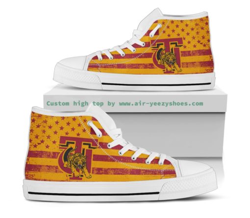 NCAA Tuskegee Golden Tigers High Top Shoes